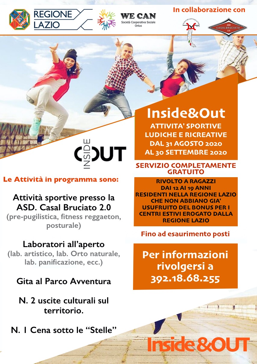 Prende il via il progetto Inside&Out
